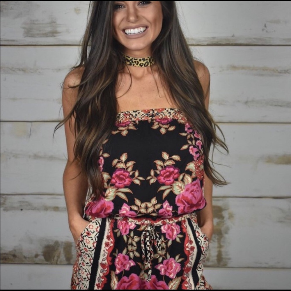 Floral Romper